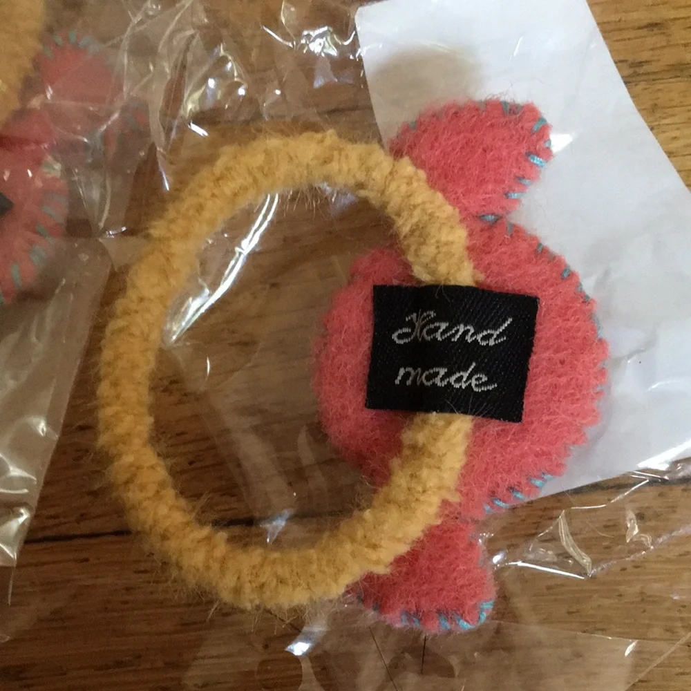 Pink Fish Hair Elastics for Kids – Soft Elastic Bands